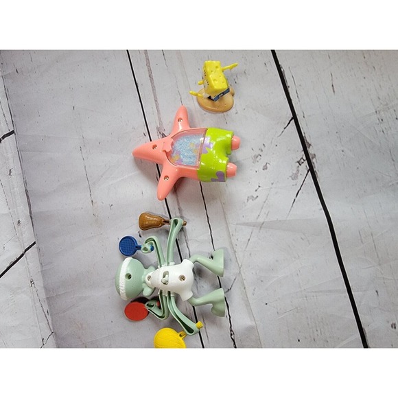 SpongeBob, Squidward Patrick McDonald's Toys - Picture 6 of 12